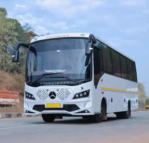 Bharat Benz Navigo – 22-Seater AC Push Back